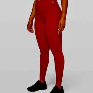 Women's Red Leggings